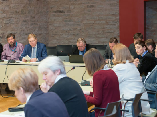 Riigikogus moodustatud parlamendirühmade juhtide kohtumine, 8. veebruar 2017